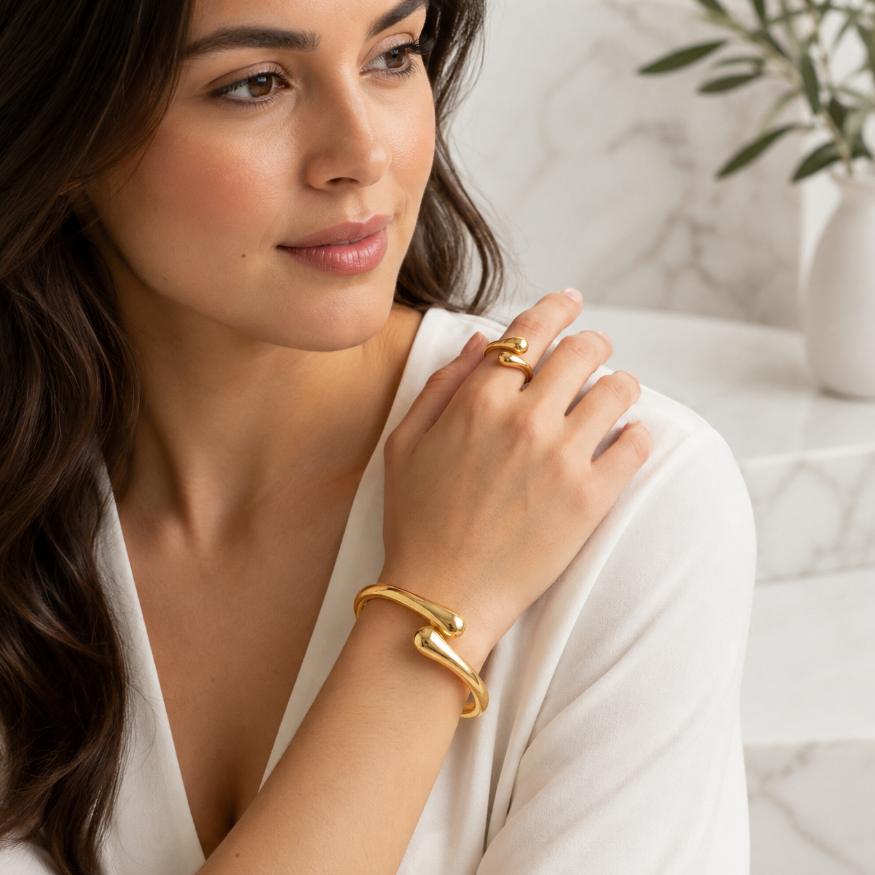 Set Aura (pulsera + anillo)
