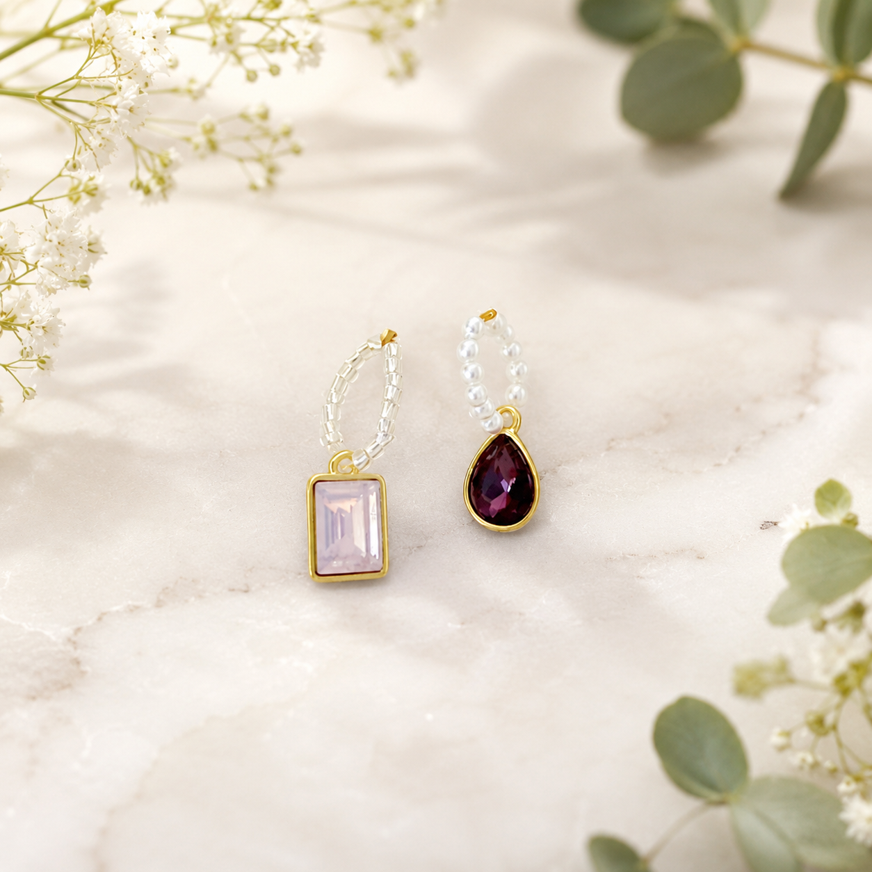 Charm Birthstone Pearl