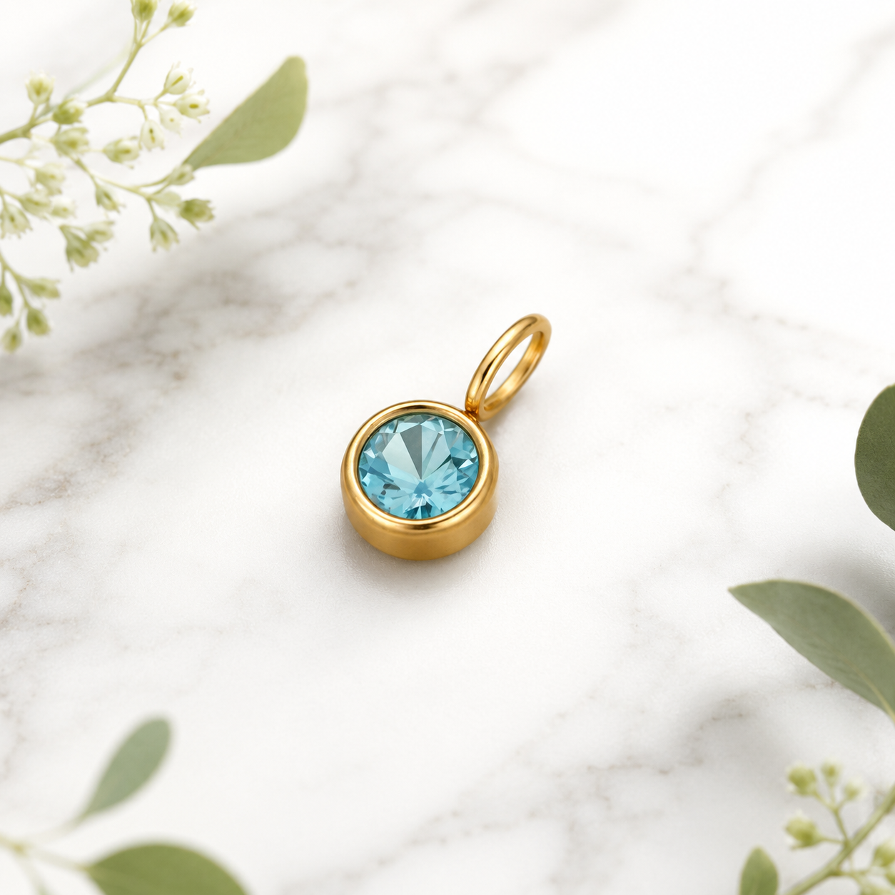 Charm Golden Birthmonth