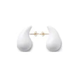 Aretes Ear Drop Blanco
