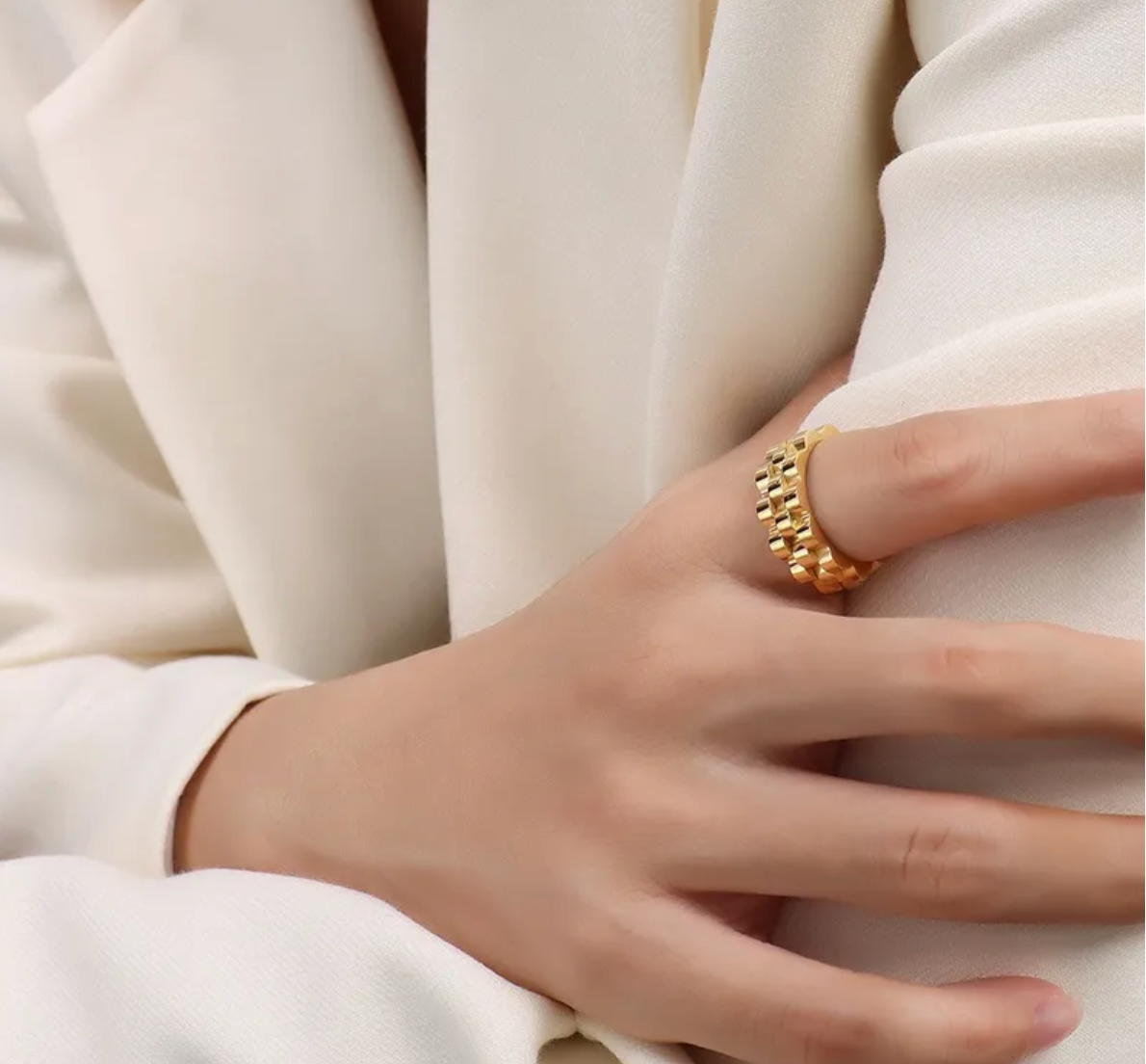 Anillo tipo Rolex