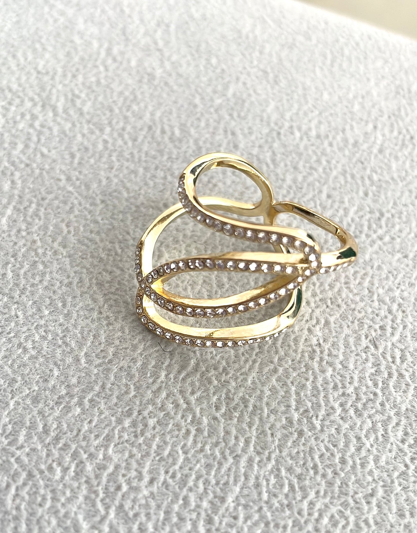 Anillo Twist dorado