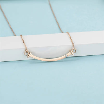 Collar Tiff. Dup Rose Gold T smile
