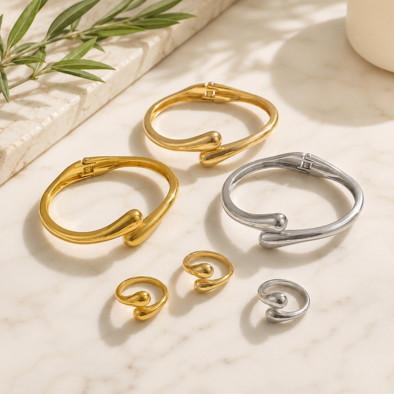 Set Aura (pulsera + anillo)