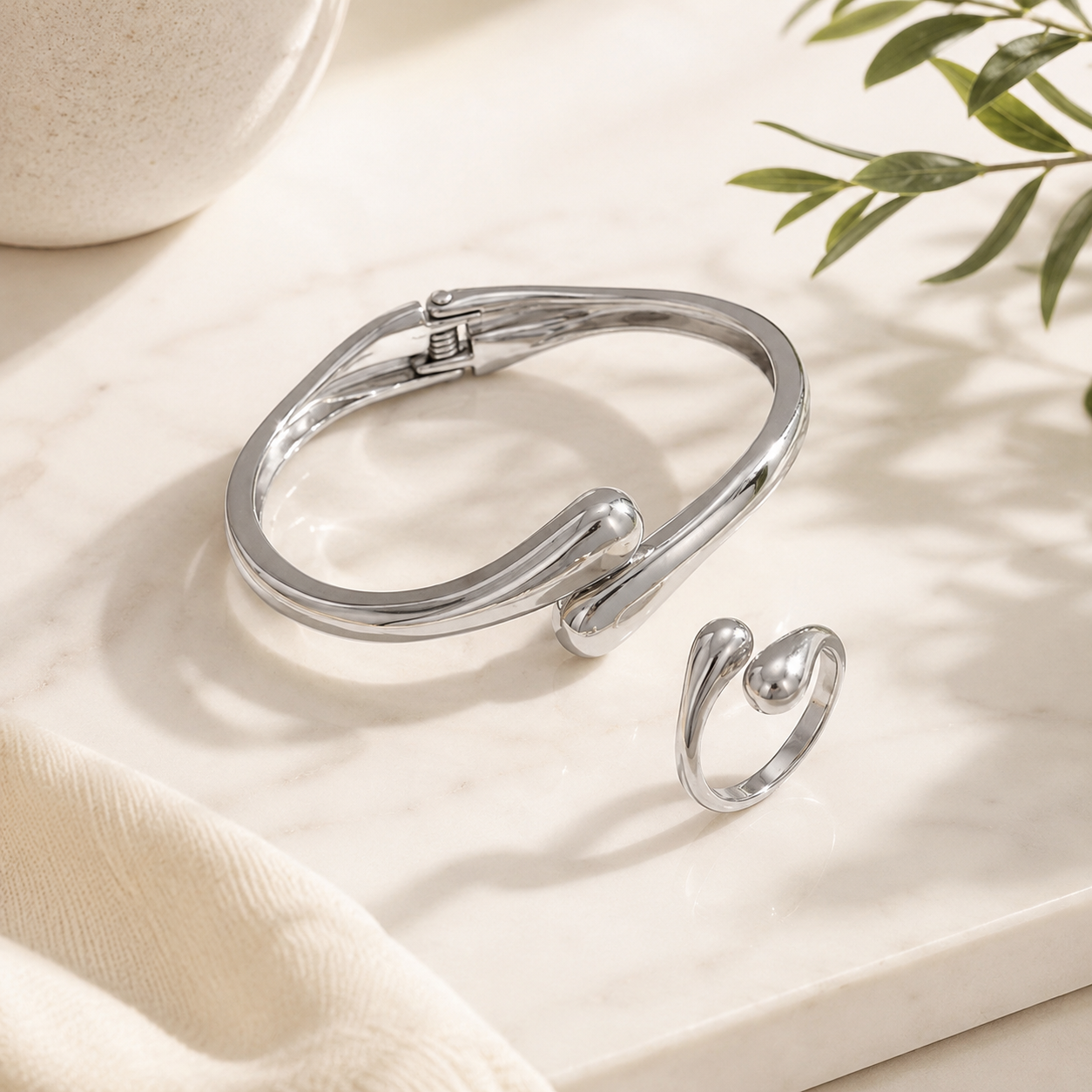 Set Aura (pulsera + anillo)