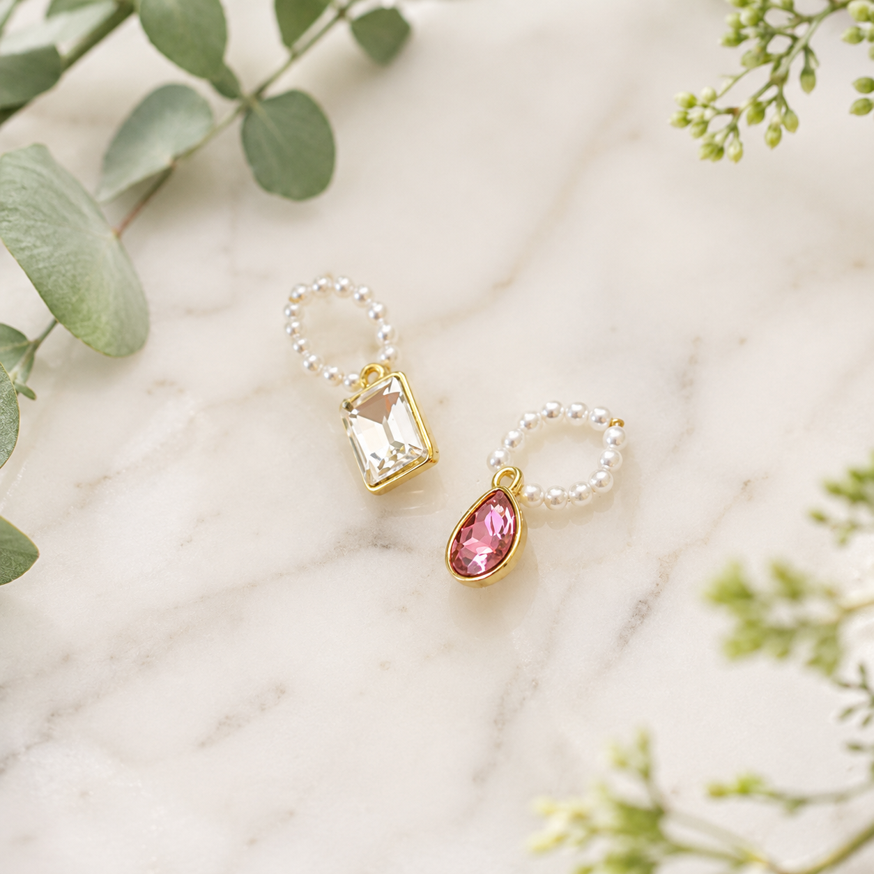 Charm Birthstone Pearl