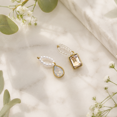 Charm Birthstone Pearl