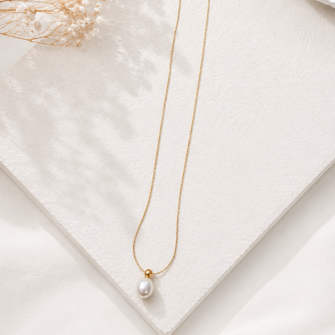 Collar Hanging Pearl