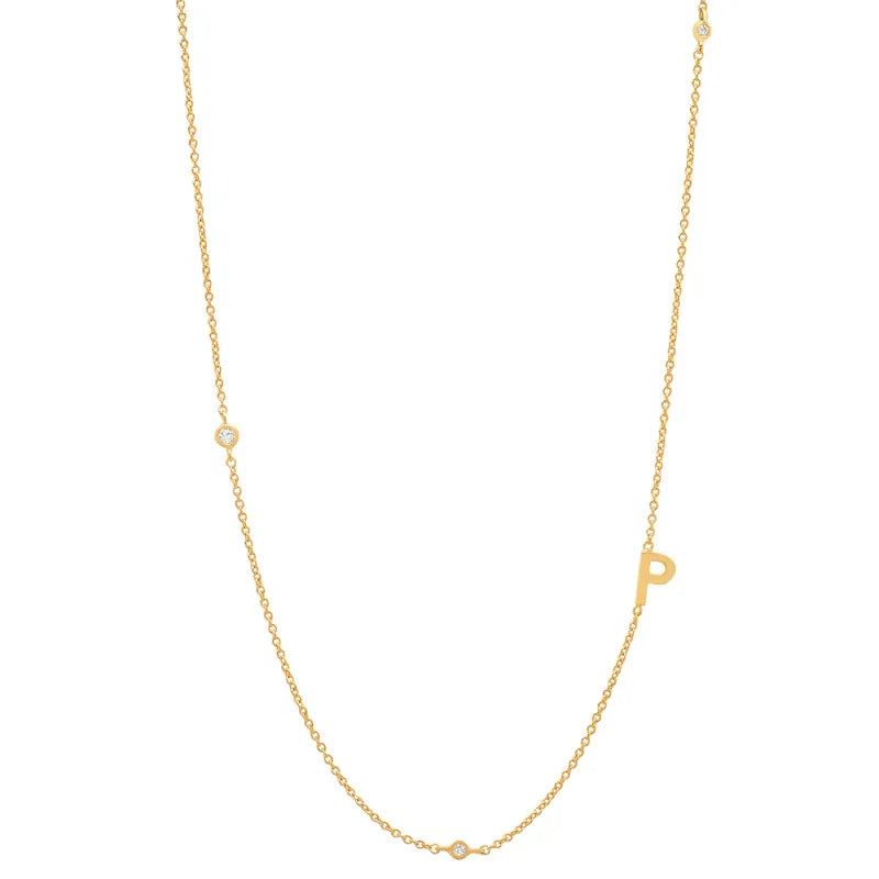 Chocker minimalista con letra