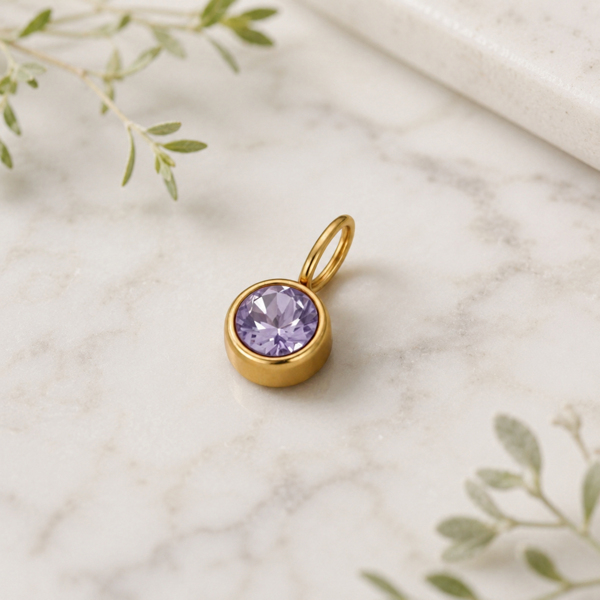 Charm Golden Birthmonth