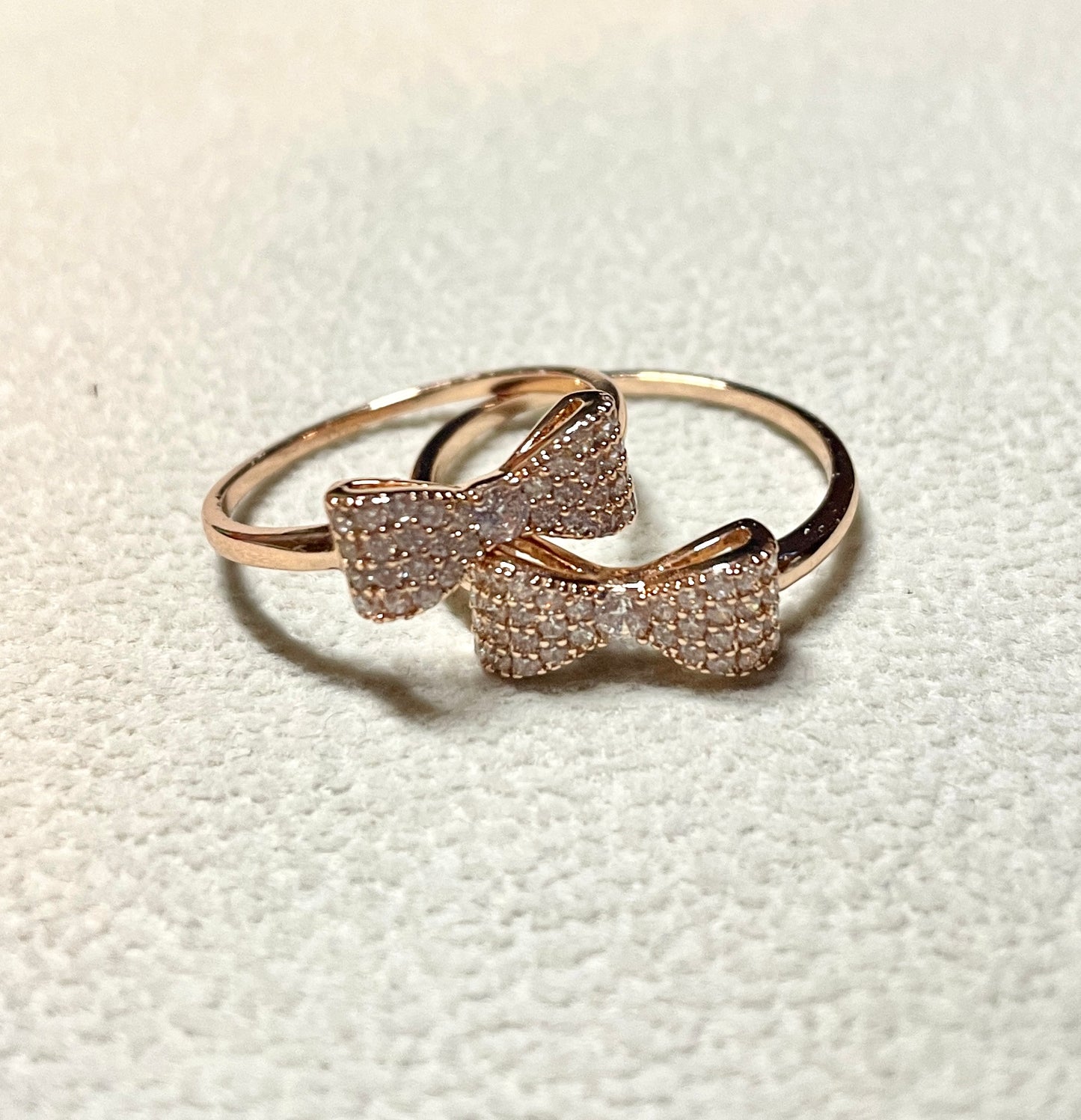 Anillo Moño Rose Gold