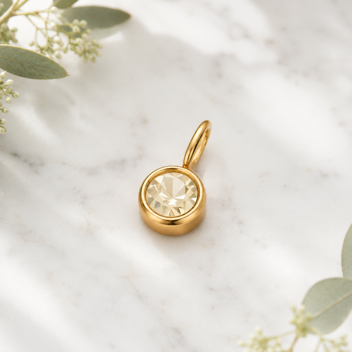 Charm Golden Birthmonth