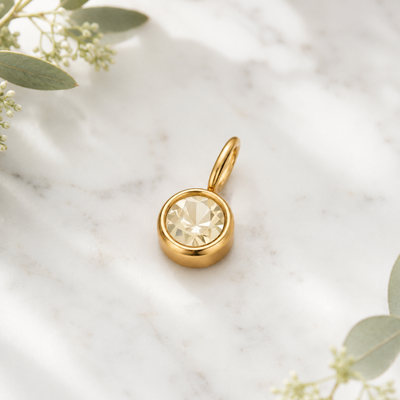 Charm Golden Birthmonth