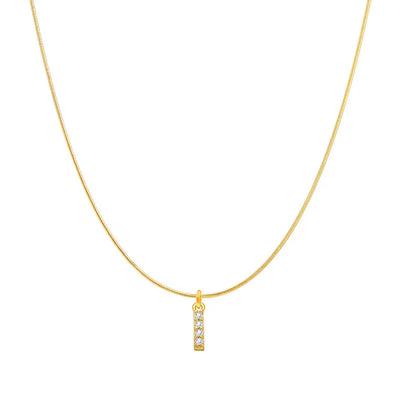 Chocker con letra colgante - TENEMOS INIDICIALES