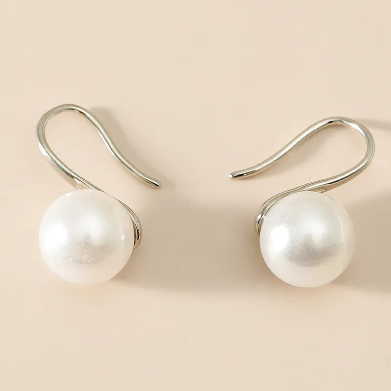 Aretes Clasic Hanging pearl