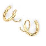 Aretes Espiral Oro o Plata