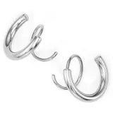 Aretes Espiral Oro o Plata