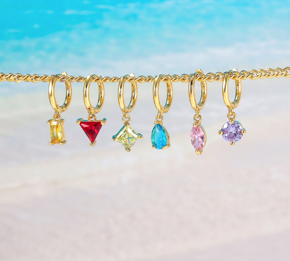 Single Golden Mini Hoop