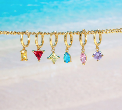 Single Golden Mini Hoop