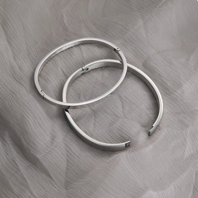 Pulsera Solida Dorada o Plateada