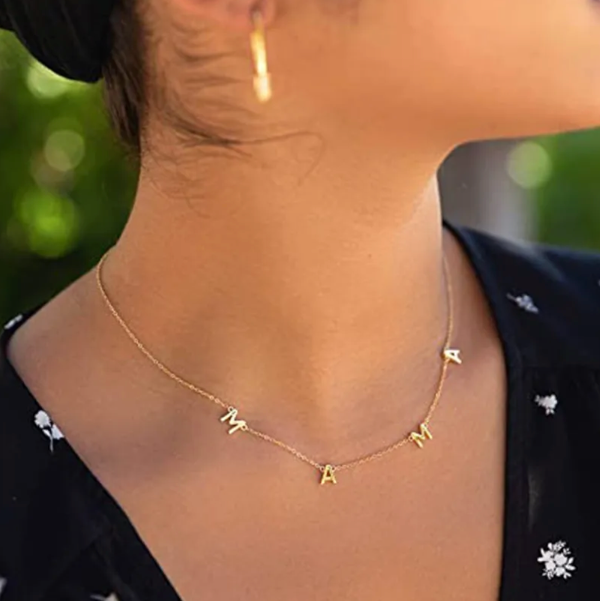 Collar MAMA Oro y Plata