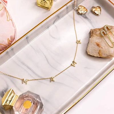 Collar MAMA Oro y Plata