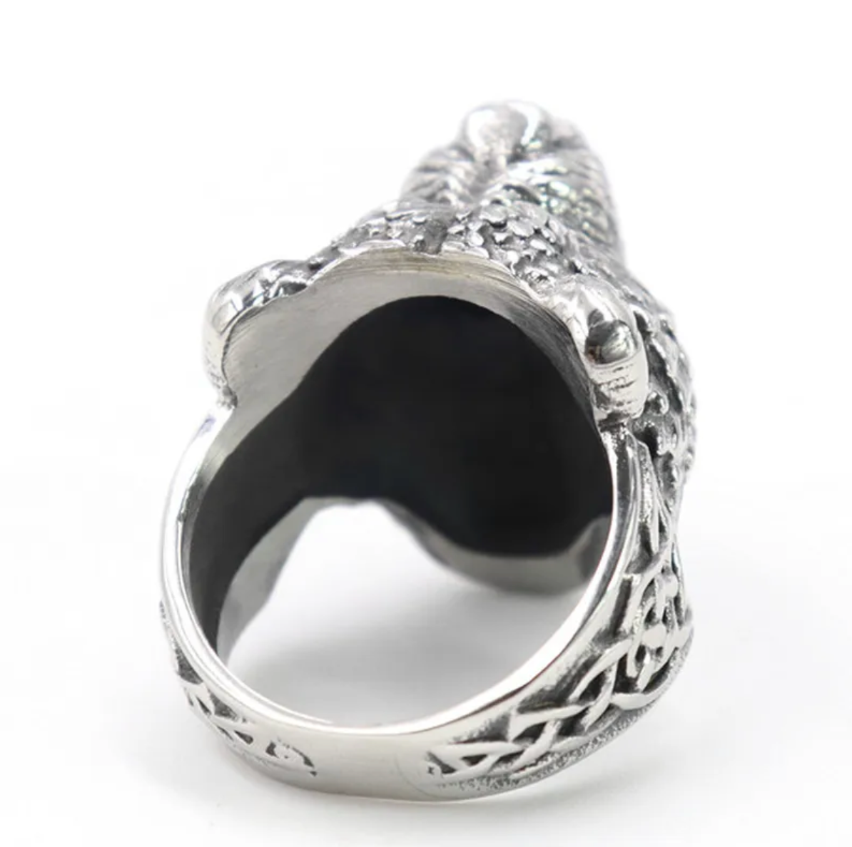 HIM - Anillo Titanio de Oso Talla 8, 9, 10, 11 Y 14