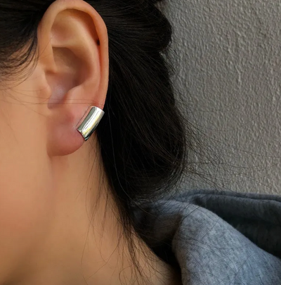 EarCuff Tubo Plata (Unisex)