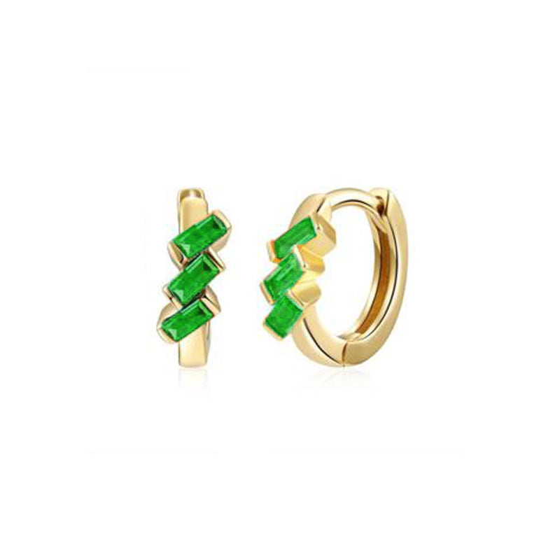 Mini Hoops Green.Co 3 disoriented rectangles