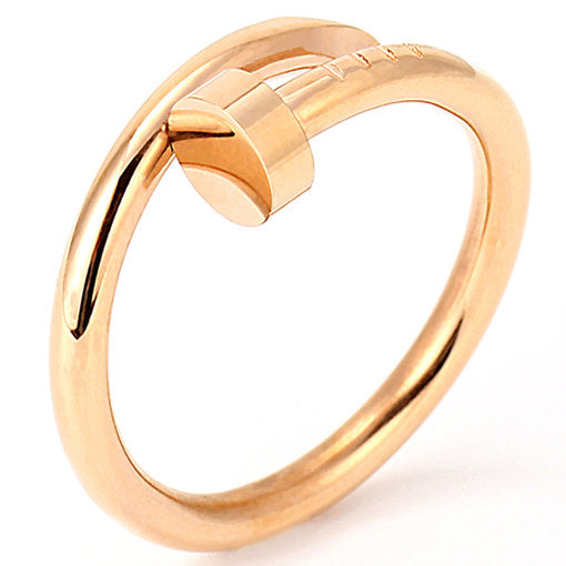 Anillo tipo Cartier Rose Gold