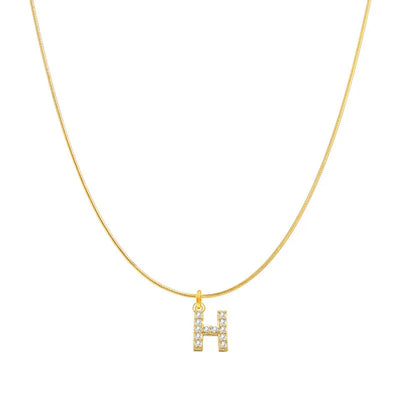 Chocker con letra colgante - TENEMOS INIDICIALES
