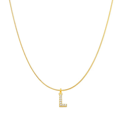 Chocker con letra colgante - TENEMOS INIDICIALES